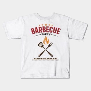 BBQ party! Kids T-Shirt